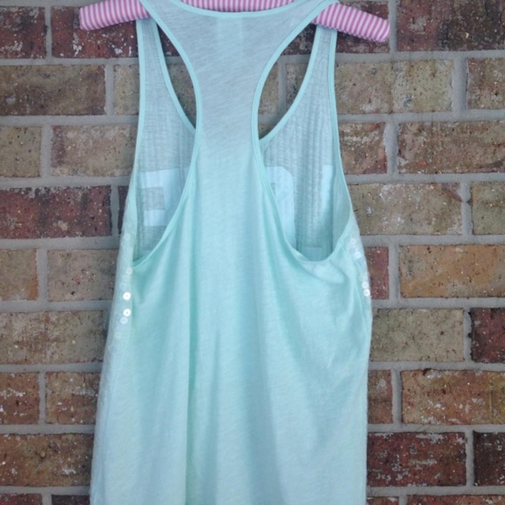 Victoria's Secret PINK racerback tank top V3 - Picture 5 of 5
